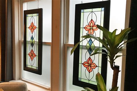 Faux Stained Glass Window Urban Cottage Living