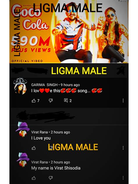 Ligma Male Virat Sisodiya Saimansays