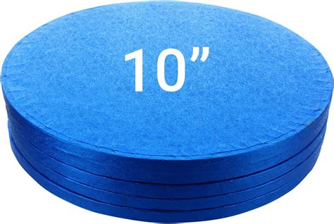 Culpitt Cake Boards Dark Blue 10 Cake Drum Round 10 Inch 254mm 05