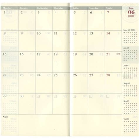 A5変形サイズの2020年手帳、ダイアリー特集 | KDM