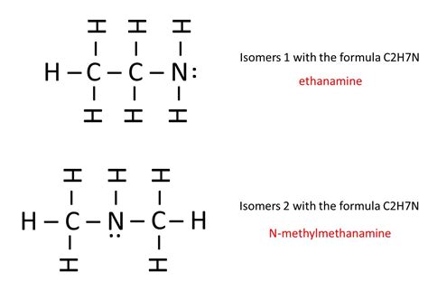 Solved Write The Lewis Structures Of Both Isomers With The Formula