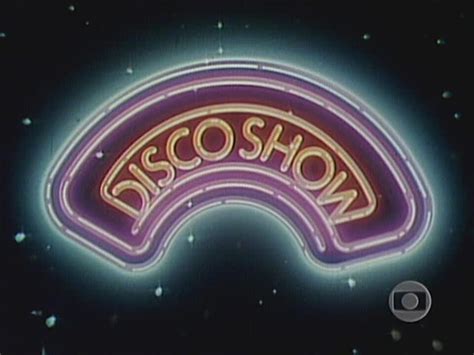 Memória Globo Disco Show 1978 Abertura globo tv