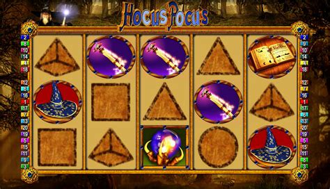 Controlling the young magician, players run, jump, and climb through levels populated by various types of monsters. Hocus Pocus Slot Machine Online Play FREE Hocus Pocus Game ...