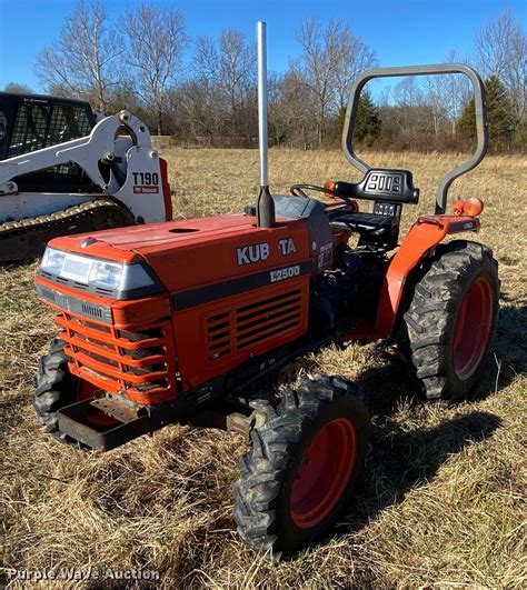 Kubota L2500 Mfwd Tractor In Fair Grove Mo Item El9624 Sold Purple