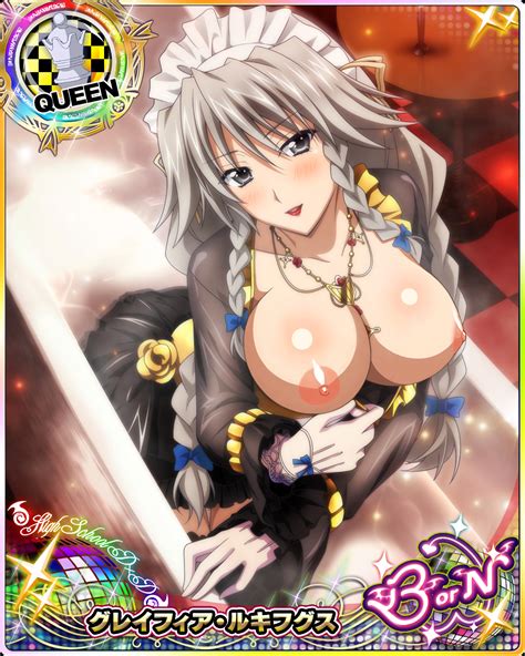 Rule 34 Breasts Breasts Out Card Medium Grayfia Lucifuge High