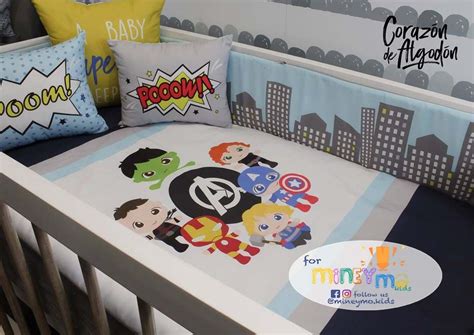 Find nursery bedding that will add personality to your baby nursery. Marvel Avengers Inspired Nursery Bedding Set | Marvel ...