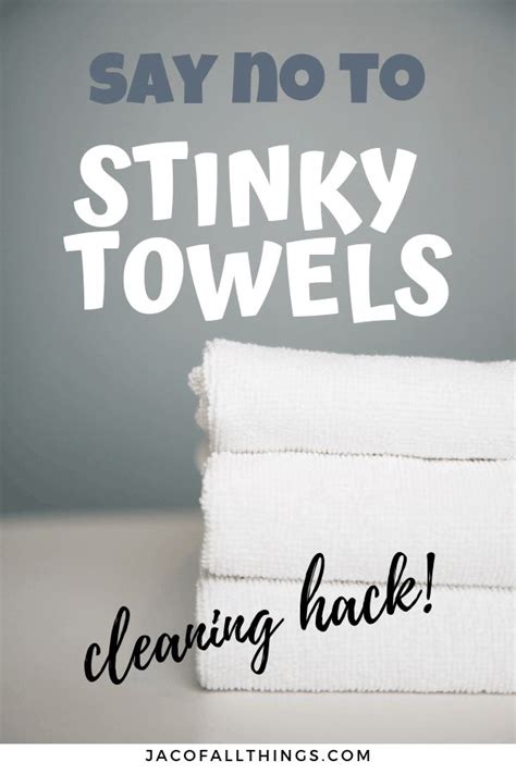 How To Get Mildew Smell Out Of Towels Mildew Smell Towels Smell Towel
