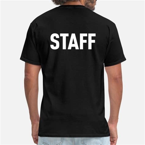 Shop Staff T Shirts Online Spreadshirt