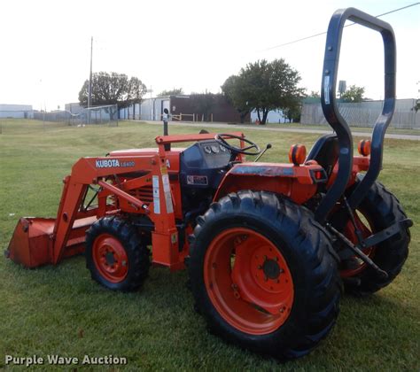 Kubota L2500 Tractor In Oklahoma City Ok Item Hb9451 Sold Purple Wave