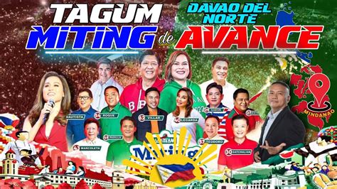 Live Mindanaon Bbm Sara Miting De Avance Festival Tagum City Davao Del