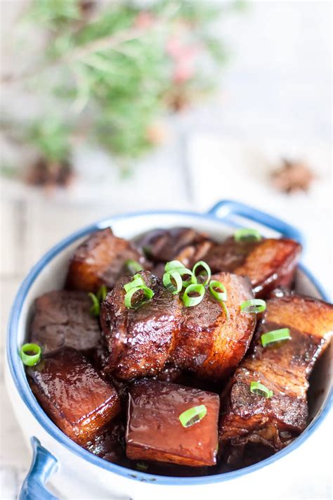 Chinese Braised Pork Belly Cooking With Lei
