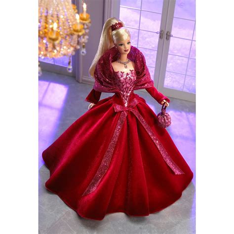 Mattel Holiday Celebration Barbie Etsy