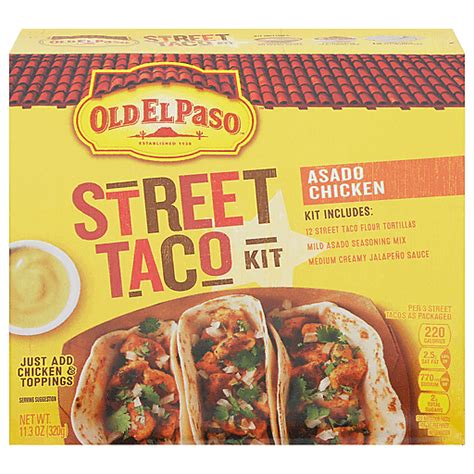 Old El Paso Asado Chicken Street Taco Kit 14 11 3 Oz Shop Kessler S