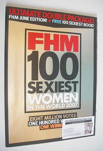 Fhm Magazine And 100 Sexiest Women Supplement June 2007
