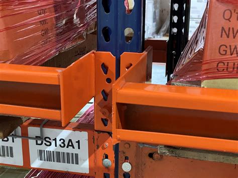 Pallet Stops And Beams For Racking Warehouse Rack And Shelf