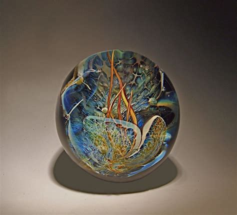 Grotto Paperweight By Robert Burch Art Glass Paperweight Artful Home Art Glass Paperweight