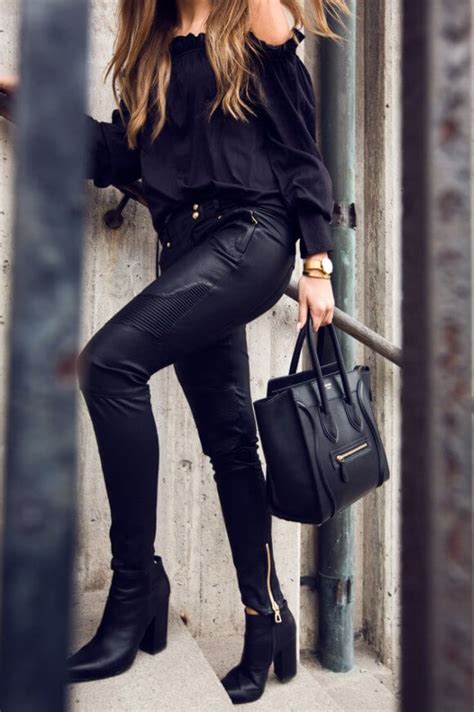 50 booties outfits for this fall autumn looks with ankle boots belletag