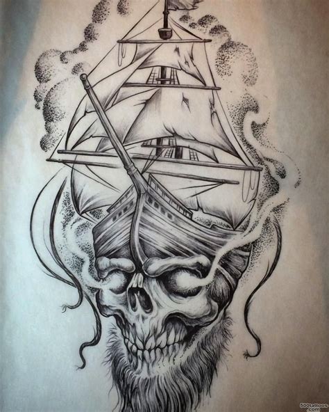 Pirate Ship Tattoos Designs Skull Tattoos Body Art Tattoos Tribal Tattoos Sleeve