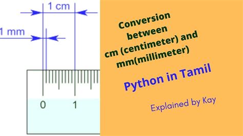 Conversion Between Centimeter And Millimeter Youtube