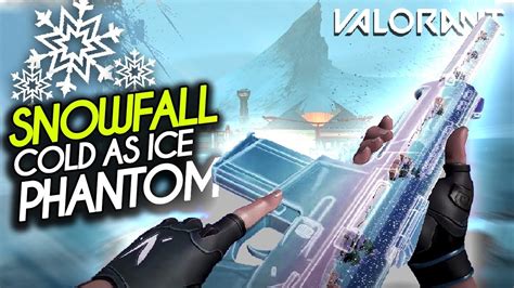 New Snowfall Phantom Is Cold Valorant Highlights Youtube