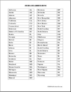 Today, the gpo supports united states postal service standard. 6 Best Images of State Names And Abbreviations Worksheet - 50 United States Worksheet, Postal ...