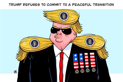Trump The Dictator Cartoon Movement