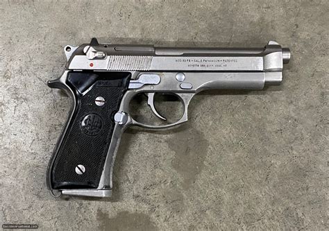 Beretta 92fs Inox Police Trade In Stainless Steel 9mm 969