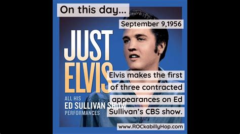 September 9 1956 Elvis Presley YouTube