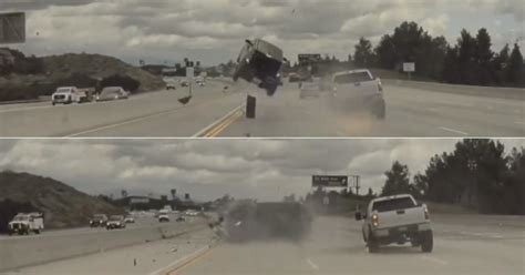 Footage Of Intense Car Crash Viral