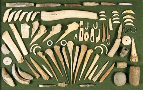 Native American Indian Bone And Organic Artifacts And More A Group Of