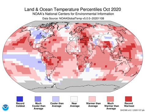 Assessing The Global Climate In October 2020 News National Centers