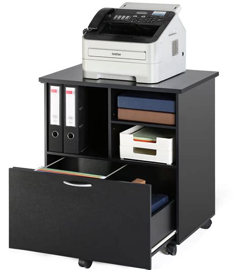 FITUEYES Office Cabinet with Drawer for Hanging File Folders Mobile