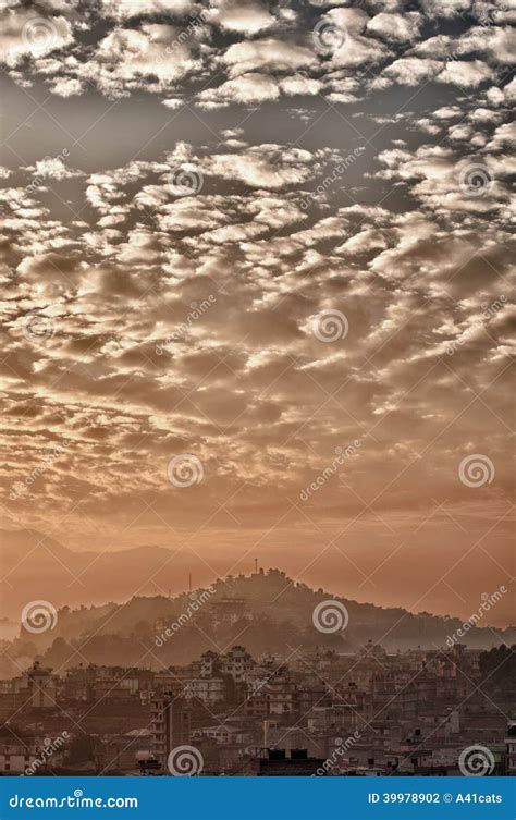 Cloud Over Kathmandu Stock Photo Image Of Environment 39978902