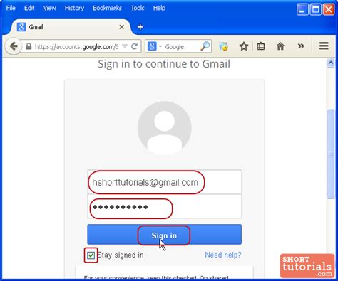 Sign In Gmail Account