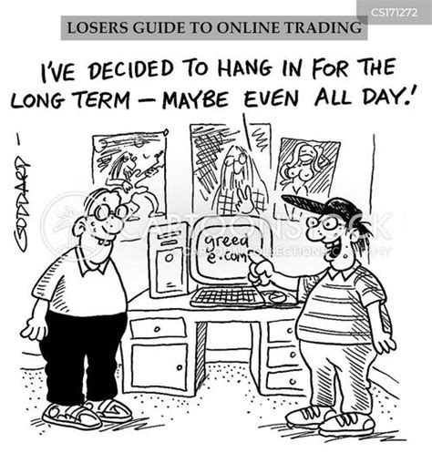 Day Trader Cartoons And Comics Funny Pictures From Cartoonstock