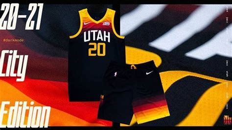 Utah Jazz Unveil New City Edition Dark Mode Uniforms Kutv