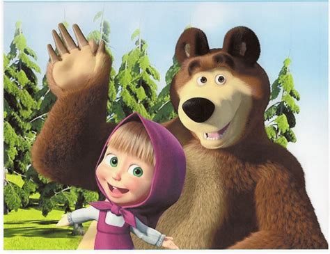 Masha And The Bear Pictures Parketis