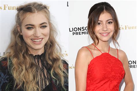 G Hannelius Holland Roden Support Imogen Poots At Shes Funny That