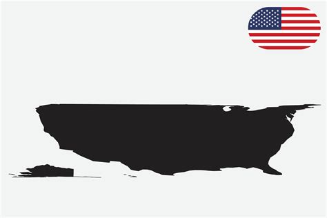 Mapa Y Bandera De Estados Unidos 11175599 Vector En Vecteezy