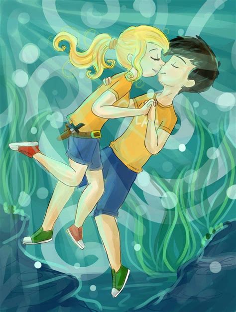 Breathing Underwater Percy Jackson Percabeth Percy And Annabeth