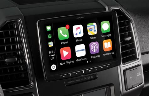 Alpines New Carplay Receiver Lets You Put A Big Touchscreen In A