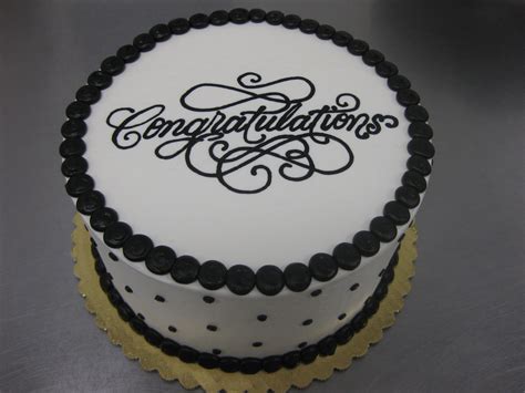 Congratulations Cake White Chocolate Mud Cake Fancy Cakes Mini Cakes