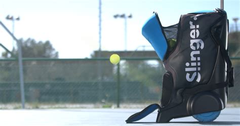Slinger Worlds First Portable Tennis Ball Launcher In A Bag Launches Crowdfunding Campaign