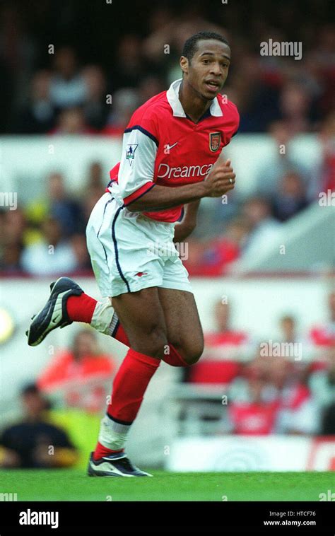 Thierry Henry Arsenal Fc 22 August 1999 Stock Photo Alamy