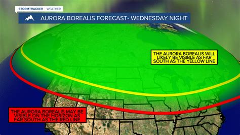 Aurora Borealis Possible Wednesday Night Sunny And Hot On Thursday
