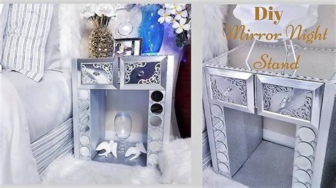 I'm guessing that they weigh well over 100 pounds. Diy Mirror Night Stand Made with Shoe Boxes|Recycle Hack ...