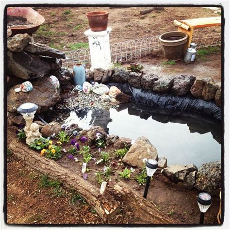 Check spelling or type a new query. Easy-to-do backyard fountain/pond. DIY | Garden | Pinterest | The o'jays, Easy peasy and Honey