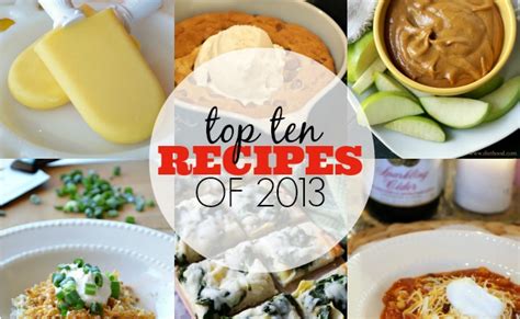 Top Ten Recipes Of 2013 A Night Owl Blog