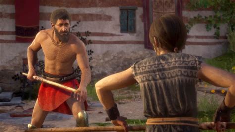 Kassandra Spartan Father Teaches Her To Fight Assassin S Creed
