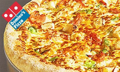 Every tuesday through september 15th. The Chicken Taco Pizza at Domino's Pizza